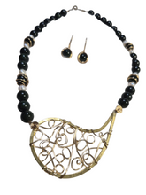 Load image into Gallery viewer, Necklace and Earrings