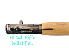 Load image into Gallery viewer, Boligrafos En Madera 30 Cal.Rifle Bullet Pen
