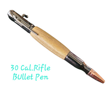 Load image into Gallery viewer, Boligrafos En Madera 30 Cal.Rifle Bullet Pen
