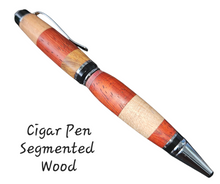 Load image into Gallery viewer, Boligrafos En Madera Cigar Pen Segmented Wood
