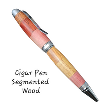 Load image into Gallery viewer, Boligrafos En Madera Cigar Pen Segmented Wood
