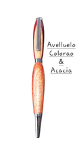 Load image into Gallery viewer, Boligrafos En Madera Slimline Pen Segmented Wood
