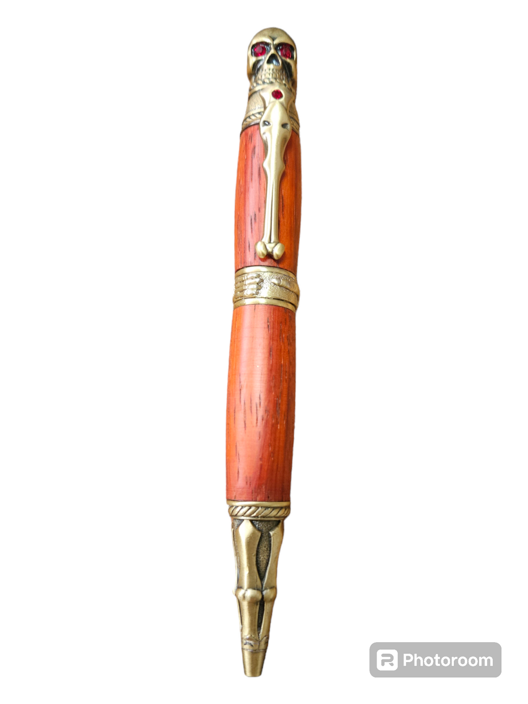 Boligrafos En Madera Skull Pen (Bloodwood)