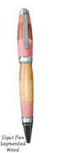 Load image into Gallery viewer, Boligrafos En Madera Cigar Pen Segmented Wood
