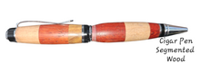 Load image into Gallery viewer, Boligrafos En Madera Cigar Pen Segmented Wood

