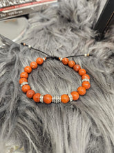 Load image into Gallery viewer, Pulsera Con Piedras Semi Preciosas *Red Jasper*
