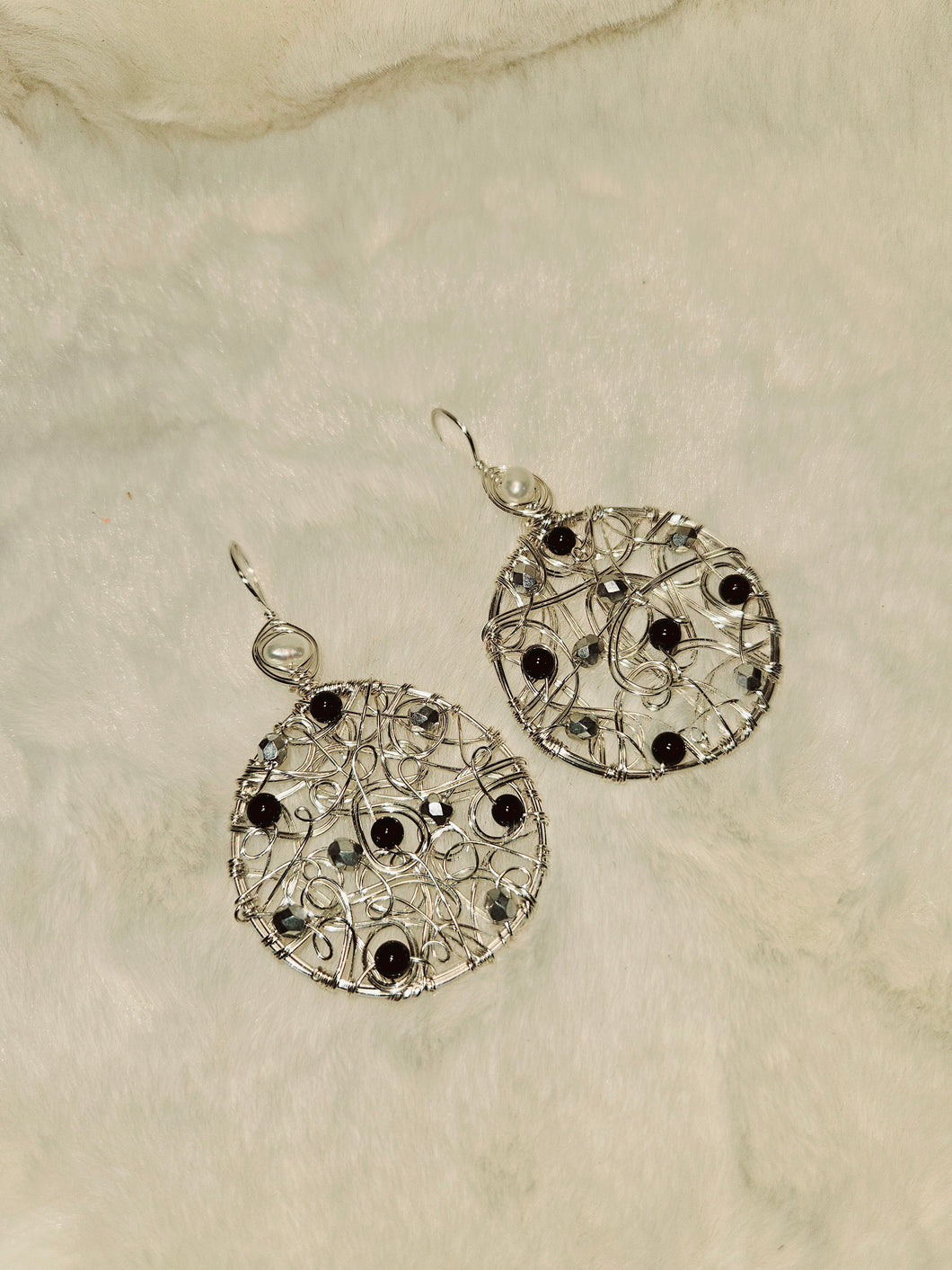 Pantallas De Alambre Y Cristales