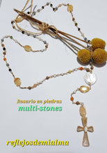 Load image into Gallery viewer, Rosarios En Alambre Wire Wrapping Citrina
