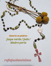 Load image into Gallery viewer, Rosarios En Alambre Wire Wrapping Jasper
